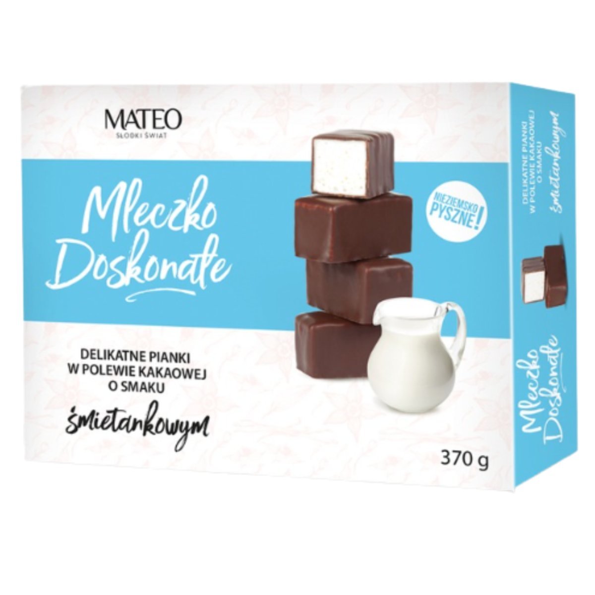 Mateo Pianka Śmietankowa Mleczko Doskonałe Nuta Kakao Słodka Chwila 370G