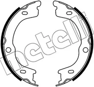 Szczęki hamulcowe - Zestaw szczęk hamulcowych, hamulec postojowy Metelli 53-0740 - miniaturka - grafika 1