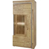 Kredensy - Kredens P9EBBR12 Prawy Bruni MMI Sleeping Dąb Bielony - miniaturka - grafika 1