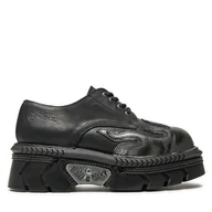Glany damskie - Glany NEW ROCK M-1553-S1 Czarny - miniaturka - grafika 1