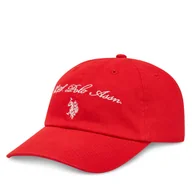 Czapki damskie - Czapka z daszkiem U.S. Polo Assn. WUP1397 Pomarańczowy - miniaturka - grafika 1