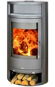 Piece wolnostojące - ABX Piec wolnostojący stalowy Polar 6 półka steatyt - miniaturka - grafika 1