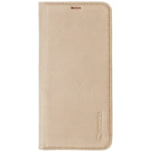 Krusell Sunne 2 Card Folio Wallet Samsung Galaxy S9 OTWIERANE NA BOK SKÓRA NATURALNA BRĄZOWY JASNY 35206 - Etui i futerały do telefonów - miniaturka - grafika 1