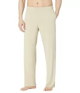 Spodnie męskie - Emporio Armani Spodnie męskie Deluxe wiskoza, Piaskowo-żółty, M - miniaturka - grafika 1