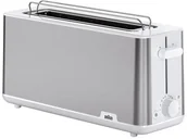Tostery - Toster Braun HT 1610 1030 W Stal nierdzewna, Biały - miniaturka - grafika 1