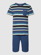 Piżamy męskie - Piżama ze wzorem w paski model ‘NAUTICAL STRIPE’ - miniaturka - grafika 1