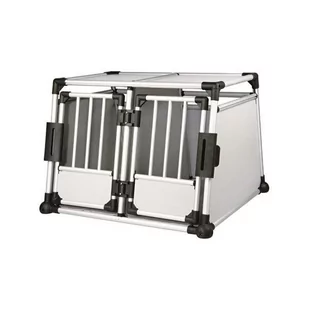 TRIXIE TRIXIE Podwójna skrzynia transportowa 95 × 69 × 88 cm - Sprzęt podróżny i transportery dla psów - miniaturka - grafika 1