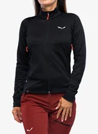 Bluzy sportowe męskie - Polar damski Salewa Puez PL Jacket - black - miniaturka - grafika 1