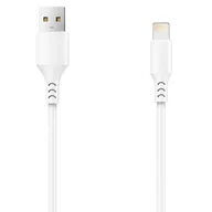 Kable USB - Kabel USB - Lightning SETTY New 2A 3 m Biały - miniaturka - grafika 1