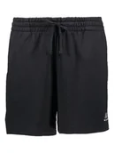 Spodenki damskie - New Balance Szorty dresowe "Uni-ssentials French Terry" w kolorze czarnym - miniaturka - grafika 1