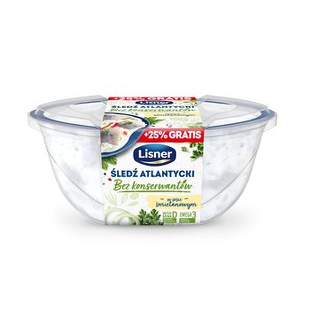 Filety śledziowe w sosie śmietanowym Tzatziki 250 g