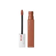 Szminki - Maybelline New York Lippenstift Super Stay Matte ink unnude 75 Fighter, 1er Pack (1 X 5 ML) 3600531469436 - miniaturka - grafika 1