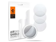 Akcesoria do nawigacji - Folia hydrożelowa 4x Spigen AirSkin do Apple AirTag Matte Clear - miniaturka - grafika 1