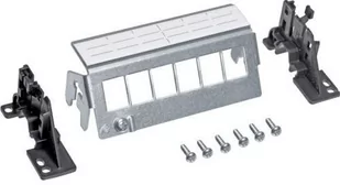 Hager Patch-Panel 6M Keystone FZ06MK FZ06MK - Wyłączniki światła i elektryczne - miniaturka - grafika 1