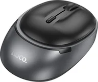 Myszki - Hoco HOCO mysz komputerowa bezprzewodowa 2,4G 1600 dpi GM34 szaro czarna - miniaturka - grafika 1