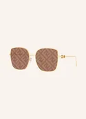 Okulary przeciwsłoneczne - Fendi Okulary Przeciwsłoneczne fn000580 gold - miniaturka - grafika 1