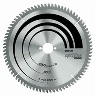 Tarcze do pił - Bosch tarcza tnąca OPTILINE WOOD 254x3,2x30 60Z ATB 2608641765 - miniaturka - grafika 1