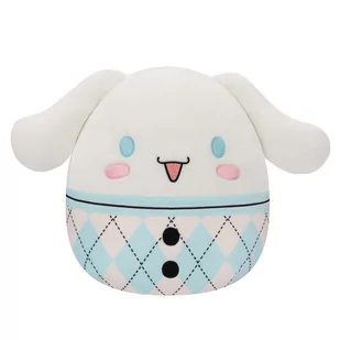 SQUISHMALLOWS Sanrio Plaid Hello Kitty, pluszak, 20 cm - Blue Plaid Cinnamoroll - Maskotki i pluszaki - miniaturka - grafika 1
