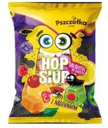 PSZCZÓŁKA CUKIERKI GALARETKA 1KG HOP SIUP W CUKRZE SPRING