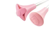 Pozostały sprzęt i akcesoria do ćwiczeń - Pałka Mażoretkowa KOLOROWA KOLORY - BELTI PMT1M różowa - miniaturka - grafika 1