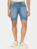 Spodenki męskie - Blend Szorty jeansowe 20718125 Niebieski Regular Fit - miniaturka - grafika 1