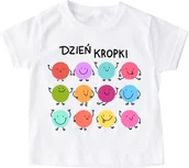 Koszulki dla dziewczynek - Koszulka na DZIEŃ KROPKI - miniaturka - grafika 1