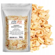 Przyprawy i zioła sypkie - CZOSNEK SUSZONY PŁATKI 500g Naturalny w płatkach aromatyczny Kol-Pol - miniaturka - grafika 1