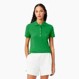 Koszulka polo damska Lacoste Polo PF5462 calathea - Koszulki i topy damskie - miniaturka - grafika 1
