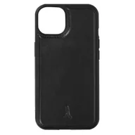 Etui i futerały do telefonów - Etui iPhone 13 Pro ze sztywnej skóry naturalnej ze zszywanym wykończeniem Akashi czarne - miniaturka - grafika 1