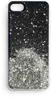 Etui i futerały do telefonów - Wozinsky Star Glitter błyszczące etui pokrowiec z brokatem Xiaomi Redmi Note 9T 5G czarny - miniaturka - grafika 1