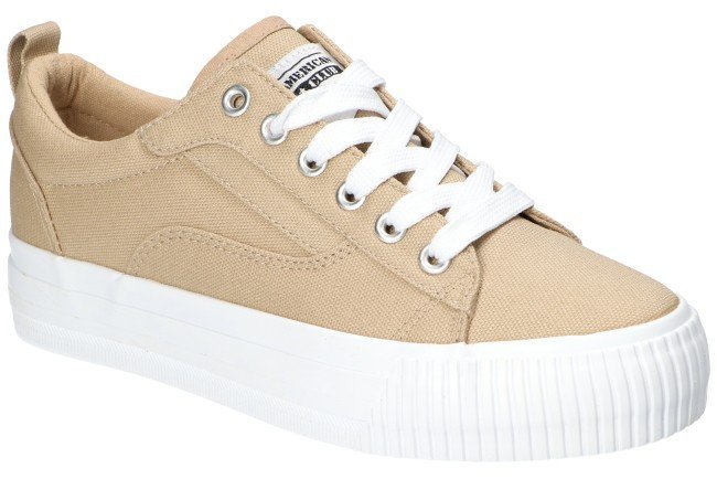 AMERICAN CLUB LH114 ORYGINALNE TENISÓWKI MODNE TRAMPKI DAMSKIE BEŻOWE 40