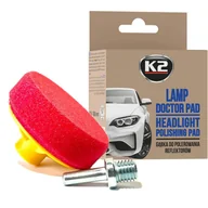 Kosmetyki samochodowe - K2 Lamp Doctor Pad Gąbka Polerowanie Reflektorów - miniaturka - grafika 1