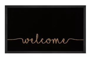 HANSE Home Hanse Home Cozy Welcome mata podłogowa, antracyt, kremowa, 45 x 75 cm - Wycieraczki - miniaturka - grafika 1