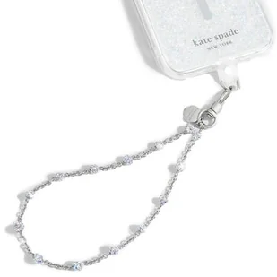 Kate Spade New York Universal Phone Charm Wristlet - Uniwersalna smyczka do telefonu (Dazzle Chain Silver) - Pozostałe akcesoria do telefonów - miniaturka - grafika 1