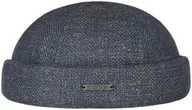 Czapki damskie - Czapka Dokerka Vangordon Len-Mix by Stetson, denim-ciemnoniebieski, L (58-59 cm) - miniaturka - grafika 1