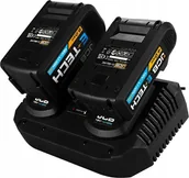 Ładowarki i akumulatory - Ładowarka JCB Ładowarka do akumulatorów - podwójna 18V, 2x3.5A - miniaturka - grafika 1