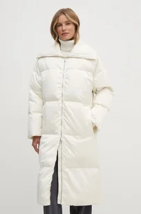 Calvin Klein kurtka puchowa damska kolor beżowy zimowa K20K207721 - Kurtki damskie - miniaturka - grafika 1