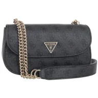 Torebki damskie - Torebka Listonoszka Eco Erica Cnvrtble Xbody Flap HWESG9 51021 Coal Logo (GU688-a) Guess - miniaturka - grafika 1