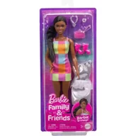 Lalki dla dziewczynek - Barbie Family&Friends Brooklyn JBF42 - Mattel - miniaturka - grafika 1