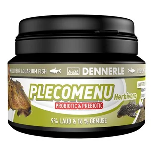 DENNERLE Pokarm podstawowy dla wszystkich glonożernych i roślinożernych sumów Pleco Menu, 100 ml (7512) - Pokarm dla ryb - miniaturka - grafika 1