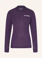 Buty trekkingowe damskie - Adidas Terrex Koszulka Z Długim Rękawem Terrex Xperior lila - miniaturka - grafika 1