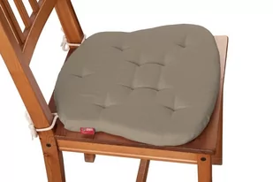 Dekoria Siedzisko Filip na krzesło Grey Brown szary brąz) 41 × 38 × 3,5 cm Cotton Panama 215-702-28 - Meble modułowe i akcesoria - miniaturka - grafika 1