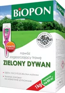 Nawozy ogrodnicze - Biopon Zielony dywan zagęszczający trawę, karton 1kg, marki - miniaturka - grafika 1