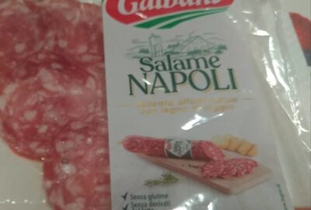 Salami Napoli Norcini w plastrach 80 g