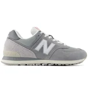 Sneakersy damskie - New Balance Buty Sneakersy Szare 574 U574BKR - miniaturka - grafika 1