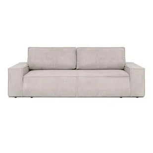 Sofa z funkcją spania Pllow KH1501100206 King Home odporna na ścieranie jasny szary - Sofy i kanapy - miniaturka - grafika 1