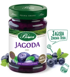 Bifix Produkt owocowy z jagodą 290g Bifix - Dżem - miniaturka - grafika 1