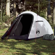 Namioty i tipi dla dzieci - The Living Store Namiot turystyczny - 2-os. - biały - zaciemniany - wodoszczelny - Namiot - miniaturka - grafika 1