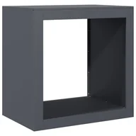 Wózki magazynowe - vidaXL Stojak na drewno opałowe, antracytowy, 60x40x60 cm, stalowy - miniaturka - grafika 1
