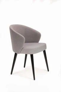 Mirek 5 krzesło tapicerowane tkanina do wyboru nogi czarne - Krzesła - miniaturka - grafika 1